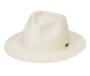 Wallaroo Caroline UPF Two Tone Fedora Hat - Ivory