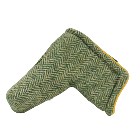 Seamus Blade Putter Cover - Harris Tweed Fescue