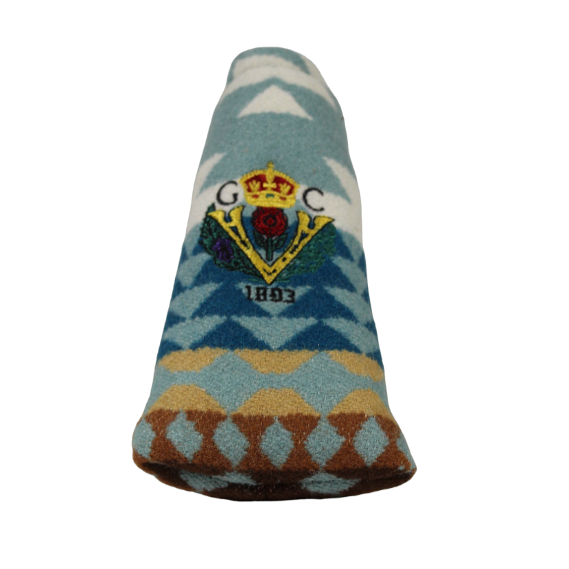 Seamus Pendleton Blade Putter Cover - Rancho Arroyo Aqua
