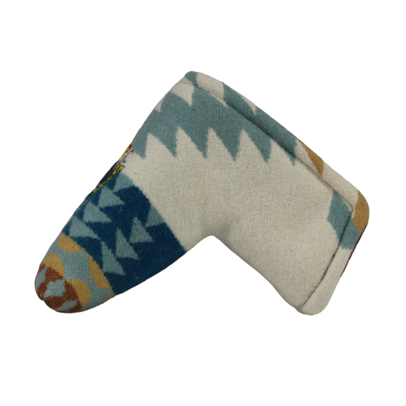 Seamus Pendleton Blade Putter Cover - Rancho Arroyo Aqua