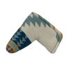 Seamus Pendleton Blade Putter Cover - Rancho Arroyo Aqua