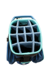 PING Traverse Cart Bag - Teal/Moroccan Blue/White