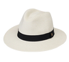 Wallaroo Palm Beach Fedora Sun Hat - Ivory