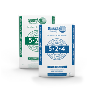Suståne® 5•2•4+Fe Granulated Natural Based Slow Release Nitrogen Fertilizer