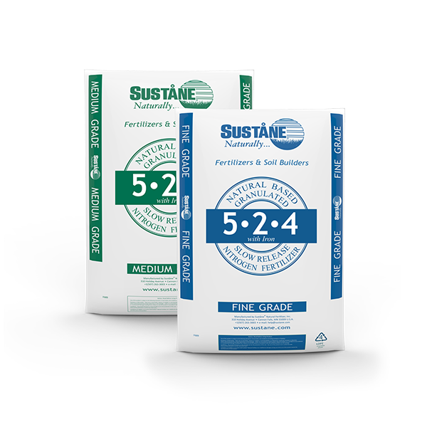 Suståne® 5•2•4+Fe Granulated Natural Based Slow Release Nitrogen Fertilizer