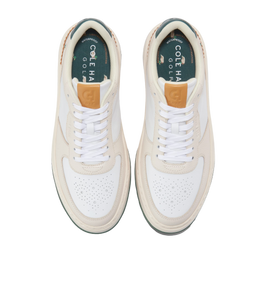 Cole Haan Grandpro Crossover Waterproof Shoe - White Cap/Ivory