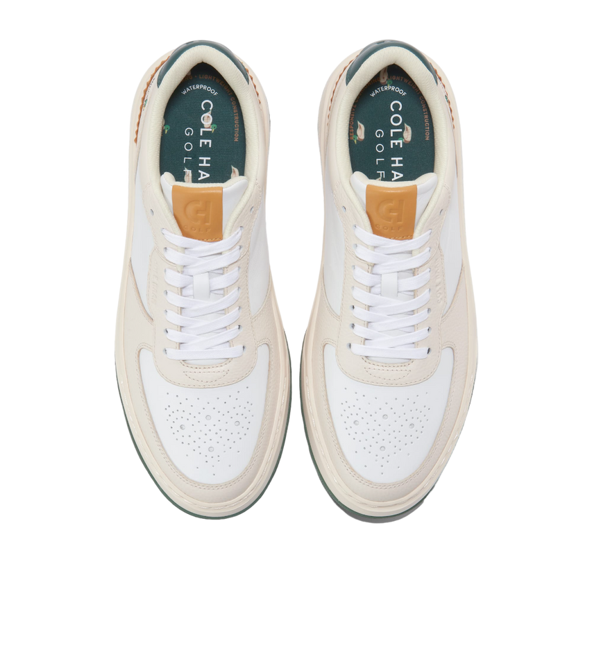 Cole Haan Grandpro Crossover Waterproof Shoe - White Cap/Ivory