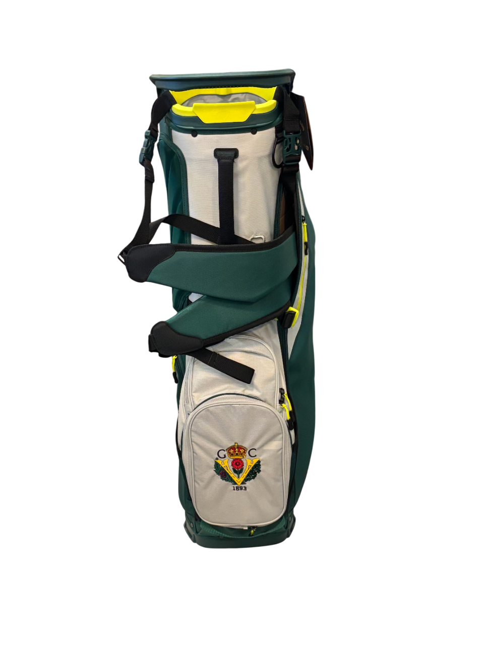 Callaway Fairway+ Stand Bag - Silver/Forest/Floral Yellow