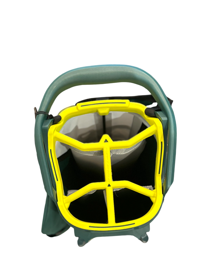 Callaway Fairway+ Stand Bag - Silver/Forest/Floral Yellow