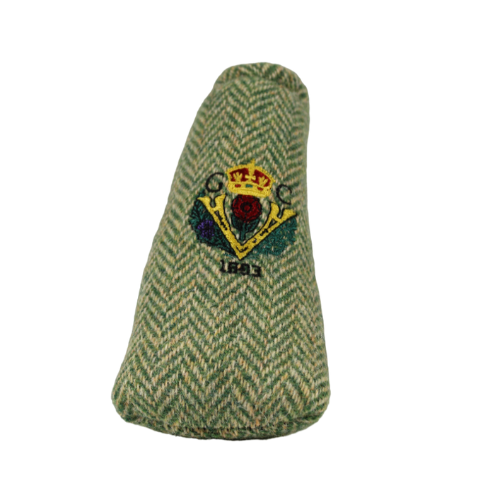 Seamus Blade Putter Cover - Harris Tweed Fescue