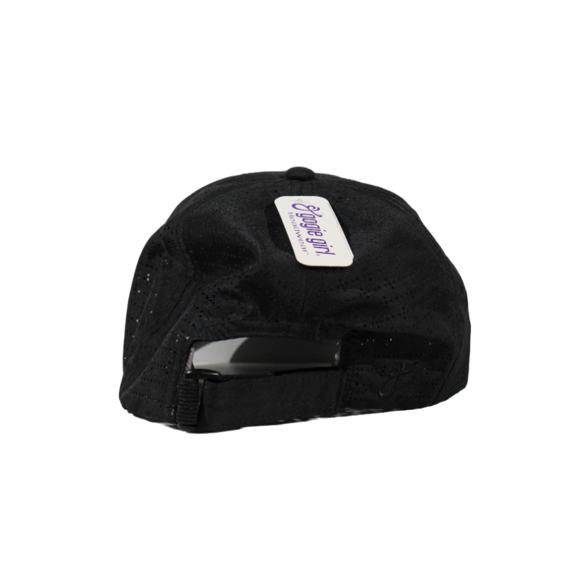 Gogie Girl Adjustable Mesh Hat - Black