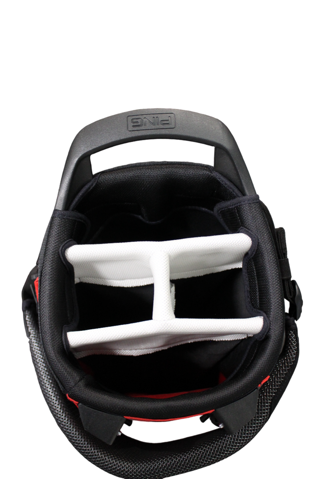 PING Craze-E-Lite Stand Bag - Red/Black