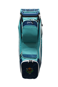 PING Traverse Cart Bag - Teal/Moroccan Blue/White