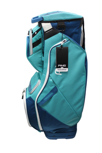 PING Traverse Cart Bag - Teal/Moroccan Blue/White