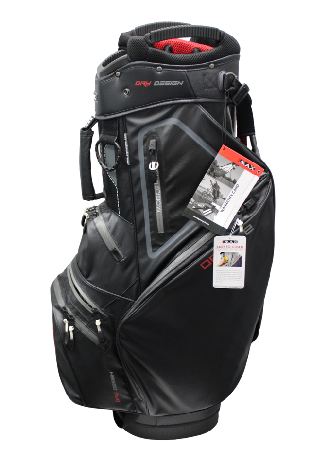 Big Max Dri-Lite Sport Cart Bag - Black