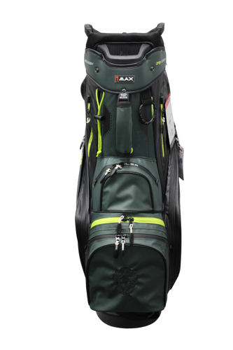 Big Max Dri-Lite Sport Cart Bag - Charcoal/Black/Lime