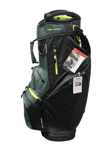 Big Max Dri-Lite Sport Cart Bag - Charcoal/Black/Lime