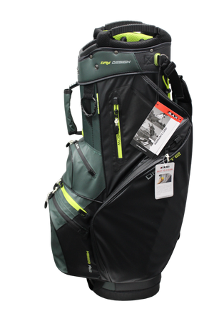 Big Max Dri-Lite Sport Cart Bag - Charcoal/Black/Lime