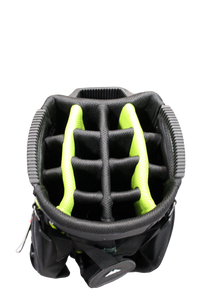 Big Max Dri-Lite Sport Cart Bag - Charcoal/Black/Lime