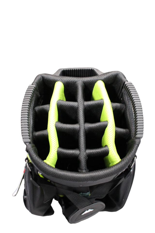 Big Max Dri-Lite Sport Cart Bag - Charcoal/Black/Lime