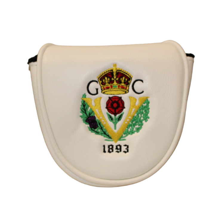 PRG Mallet Putter Cover - White