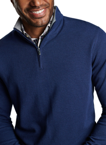 Peter Millar Crown Comfort Pullover - Navy