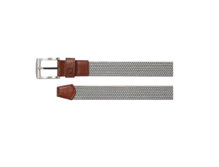 FootJoy Braided Belt - Grey