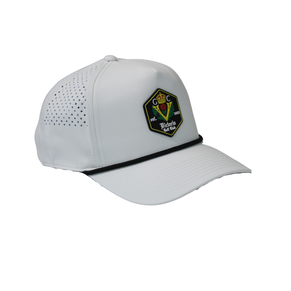 Branded Bills Rope Hat - White