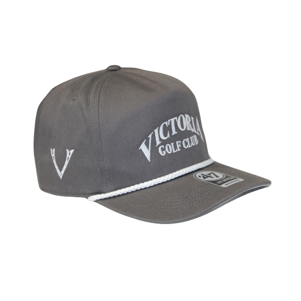 47 Brand Hitch Rope Snapback - Charcoal