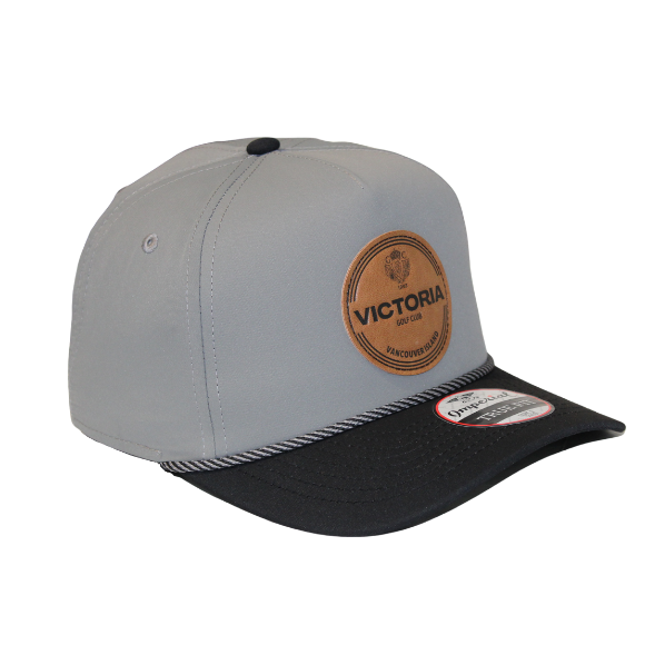 Imperial Wrightson Rope Snapback - Two Tone Grey/Black