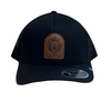 Travis Mathew FlexFit Mesh Snapback - Black (Leather Patch)