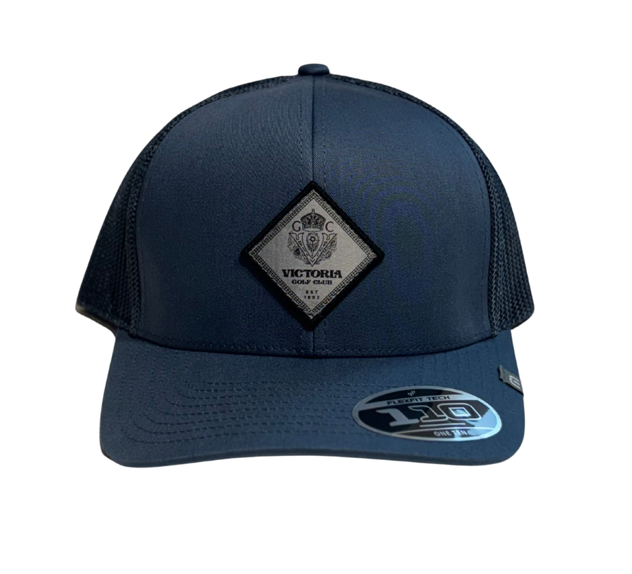 Travis Mathew FlexFit Mesh Snapback - Navy (Diamond Patch)