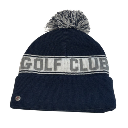 Imperial Pom Beanie - Navy