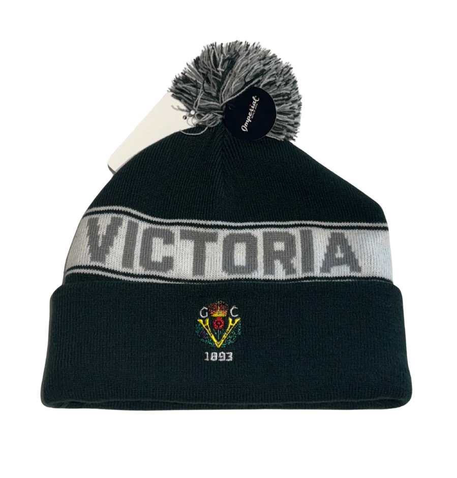 Imperial Pom Beanie - Dark Green
