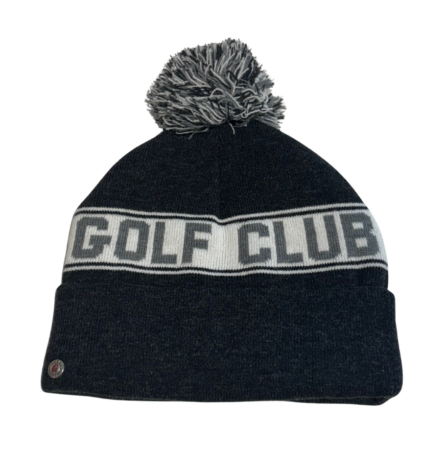 Imperial Pom Beanie - Charcoal