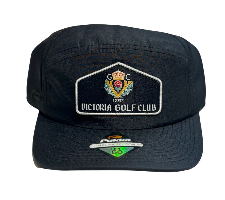 Pukka 5-Panel Sun Protection Hat - Black