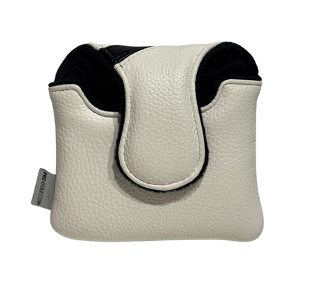 PRG Stripe Mallet Putter Cover - White/Black