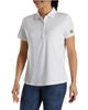 FootJoy Women's Solid Lisle Polo - White