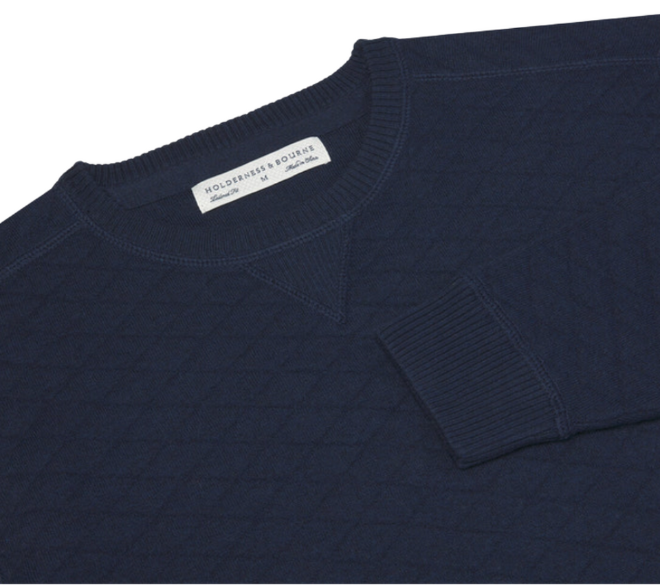 Holderness & Bourne Ward Sweater - Navy