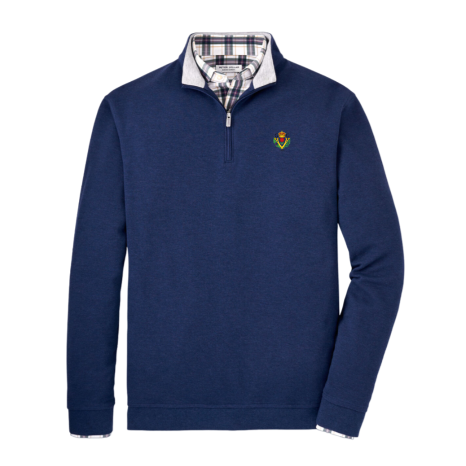Peter Millar Crown Comfort Pullover - Navy