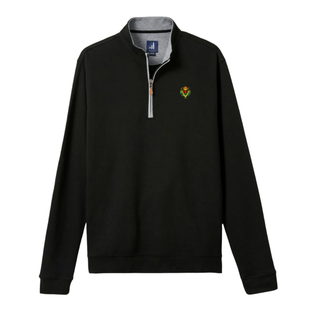 Johnnie-O Sully 1/4 Zip - Black