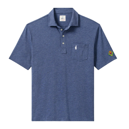 Johnnie-O Heathered Original 2.0 Polo - Oceanside