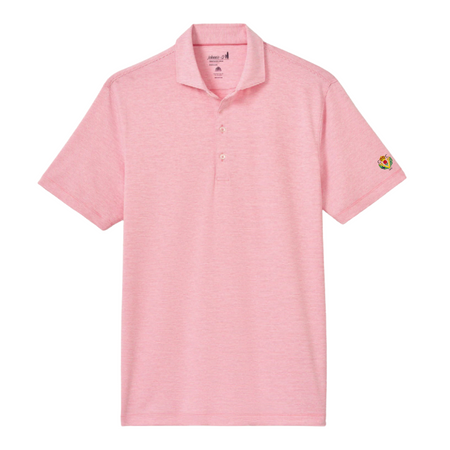 Johnnie-O Lyndonn Stripe Polo - Azalea