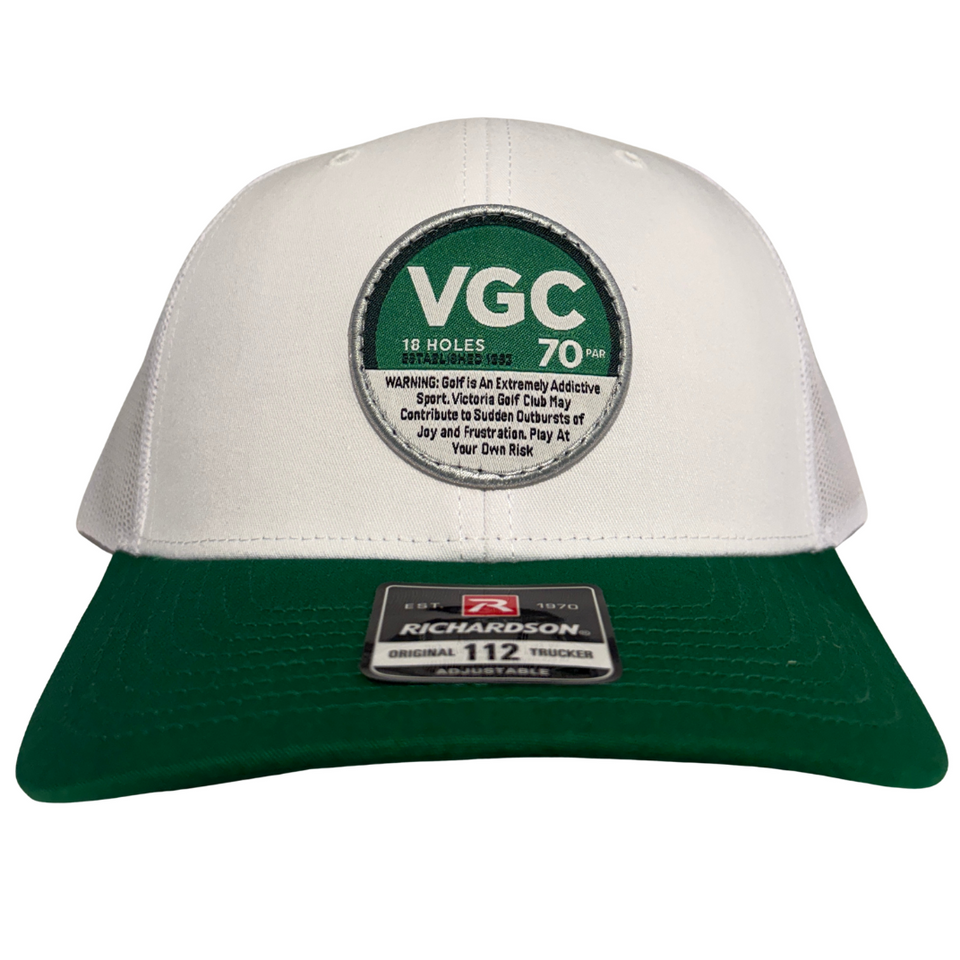 Richardson 112 Hat - White/Green