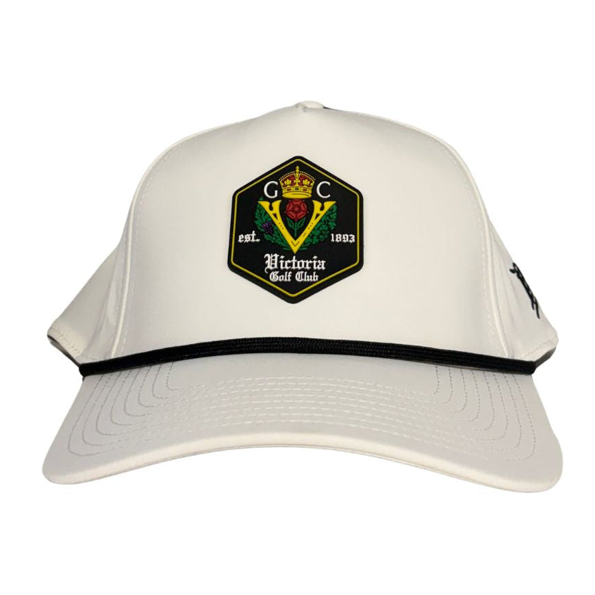 Branded Bills Rope Hat - White