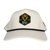 Branded Bills Rope Hat - White