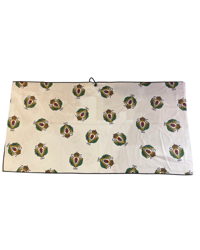 VGC All-Over Print Towel - White