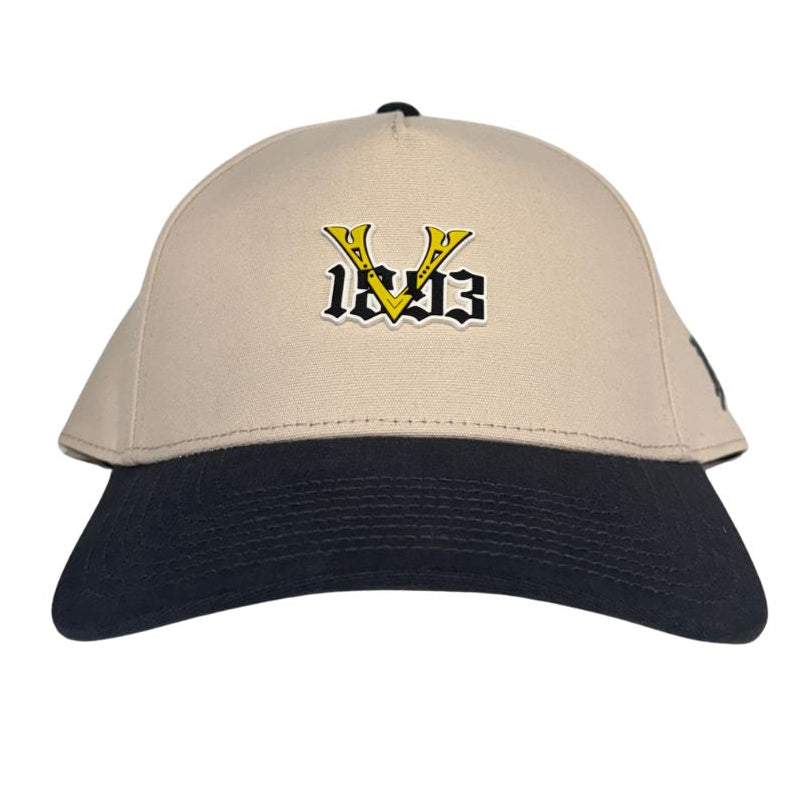Branded Bills Two Tone Canvas - Beige/Vintage Navy