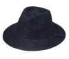 Wallaroo Victoria Fedora Sun Hat - Mixed Navy