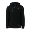 Cutter & Buck Roam Eco Half Zip Recycled Mens Pullover Hoodie - Black